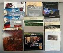 Group of Dealership Advertising Brochures