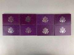 Group of 8 US Mint Coin Proof Sets