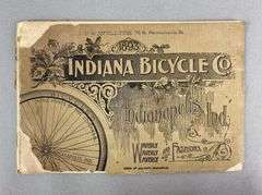 1893 Indiana Bicycle Co. Catalog