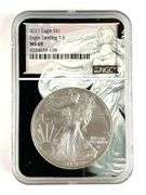 NGC Graded 2021 US $1 Silver Eagle 1oz Fine Silver Dollar MS69
