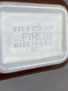 Group of 8 Pyrex Glass Refrigerator