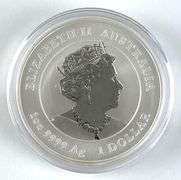 2021 Australia $1 Year of the Ox 1 oz .999 Fine Silver Coin