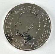 2024 British 2 Pound The Lion and the Eagle 1 oz .999 Fine Silver Coin