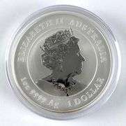 2021 Australia $1 Year of the Ox 1 oz .999 Fine Silver Coin