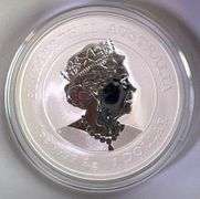 2023 Australia Luna Series Year of the Rabbit 1 oz .9999 Fine Silver Round in Cap