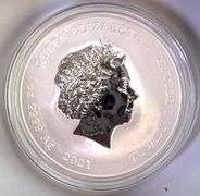2021 Tuvalu Marge and Maggie Simpson 1 oz .9999 Fine Silver Round Proof Like  in Cap