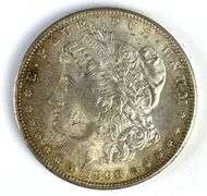 1896 US $1 Morgan Silver Dollar
