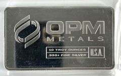OPM Metals 10 oz .999 Fine Silver Ingot/ Bar