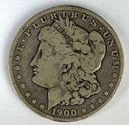 1900-O US $1 Morgan Silver Dollar