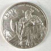 Eric Bloodaxe Legendary Warriors 1oz .999 Fine Silver Round