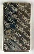 Provident Metals 10 oz .999 Fine Silver Ingot/ Bar