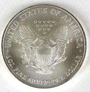 2005 US Mint American Silver Eagle 1 oz .999 Fine Silver