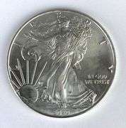 2020 1 Oz .999 Fine Silver Eagle $1 Coin