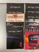 Group of 1980s - 1990s Dodge Dealership Advertising Brochures