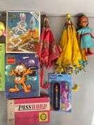 Group of Assorted Childrens Puzzles and More