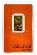 Valcambi Suisse 10 Gram .999 Fine Gold Ingot/ Bar