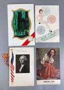 Group of 4 Vintage Menus