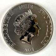 2021 NIUE $2 Star Wars Millennium Falcon 1 oz .999 Fine Silver Coin