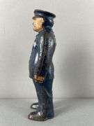 Antique Arcade Policeman Cast Iron Bank