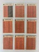 9 - 1962 Topps Baseball Leaders Cards with HOFs