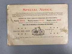 1893 Indiana Bicycle Co. Catalog
