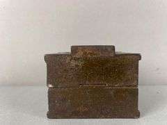 Antique Cast Iron City Bank