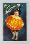 Clapsaddle Happy Halloween Postcard
