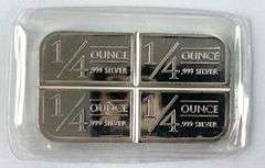 Stagecoach Silver 1 oz .999 Fine Silver Ingot/ Bar