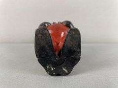 Antique John Harper Golliwog Cast Iron Bank