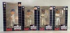 Group of 4 2016 Chicago Cubs World Series Bobbleheads