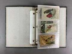 Binder Of Antique Advertising Trade Cards