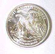 Waling Liberty 1/10 oz .999 Fine Silver Round