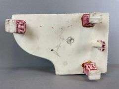 Vintage Japanese Hand-Painted Porcelain Piano Smoking Set