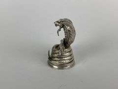 Gold Spartan Dont Tread On Me - Cobra #4 1 oz .999 Silver Figure