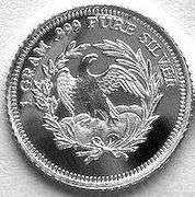 1 GRAM .999 Fine Silver Flowing Hair Dollar