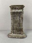 Antique Cast Iron Flatiron Building Bank