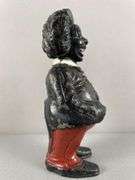 Antique John Harper Golliwog Cast Iron Bank