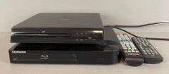 Group of 2 DVD Players with Remotes