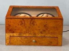 Wood and Veneer Automatic Multi-Watch Winder