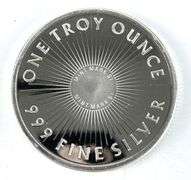 Sunshine Minting Eagle 1 oz .999 Fine Silver Round