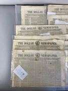 Group of 1849 Philadelphia The Dollar Newspapers