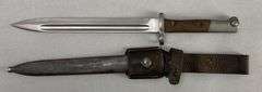 Yugoslavian M1924 Mauser Bayonet with Scabbard