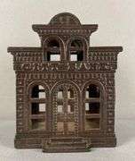 Antique Cast Iron City Bank