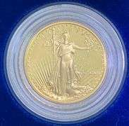1991 US Mint $10 American Gold Eagle 1/4 oz Gold Proof Coin