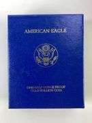 1987 US Mint $25 American Gold Eagle 1/2 oz Gold Proof Coin