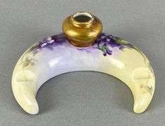 Princess Louise Floral Porcelain Inkwell