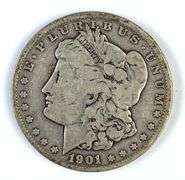 1901-O US $1 Morgan Silver Dollar