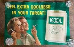 Group of Cigarette Advertising Posters