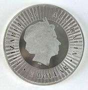 2017 Australia $1 Australian Kangaroo 1 oz .999 Fine Silver Coin