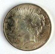 1923 US $1 Peace Silver Dollar